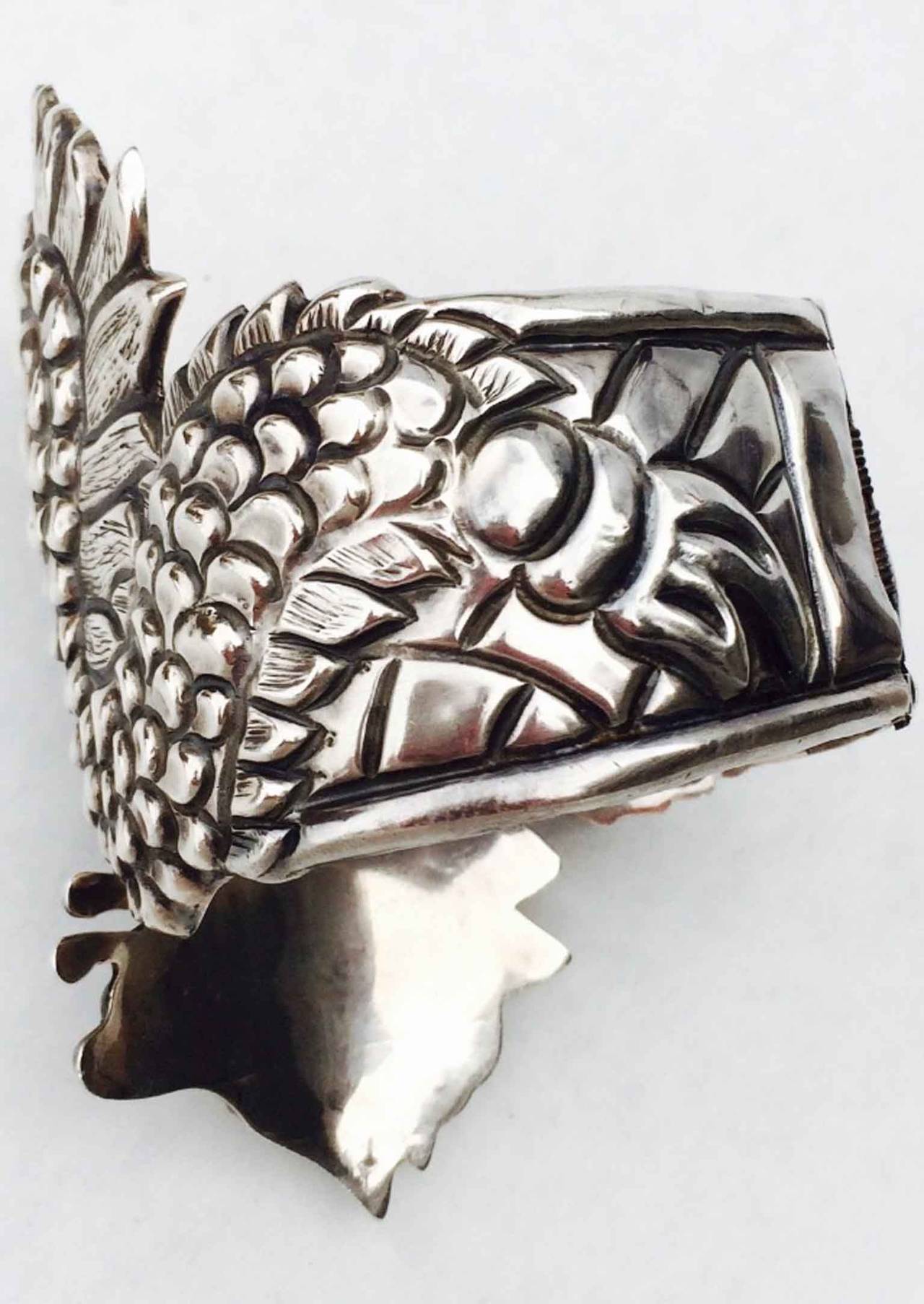 A fine vintage Taxco sterling silver 