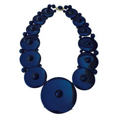 Important William de Lillo Bakelite Necklace 1972