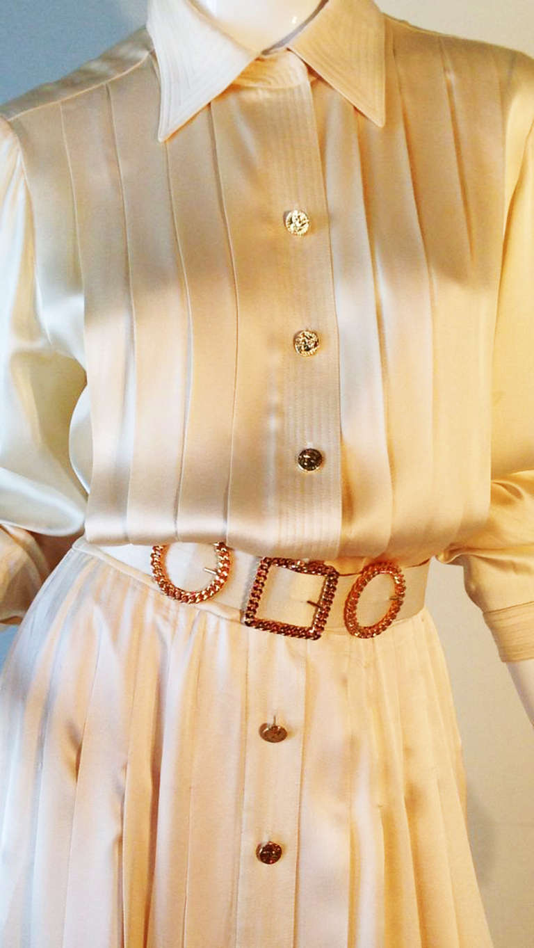 Women's Chanel Belted Dress 1989