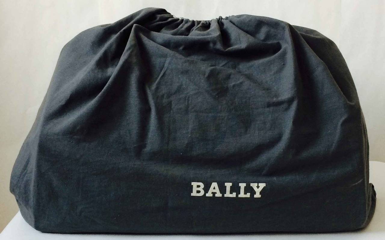 Men's Gents Bally Leather Valise 1970s