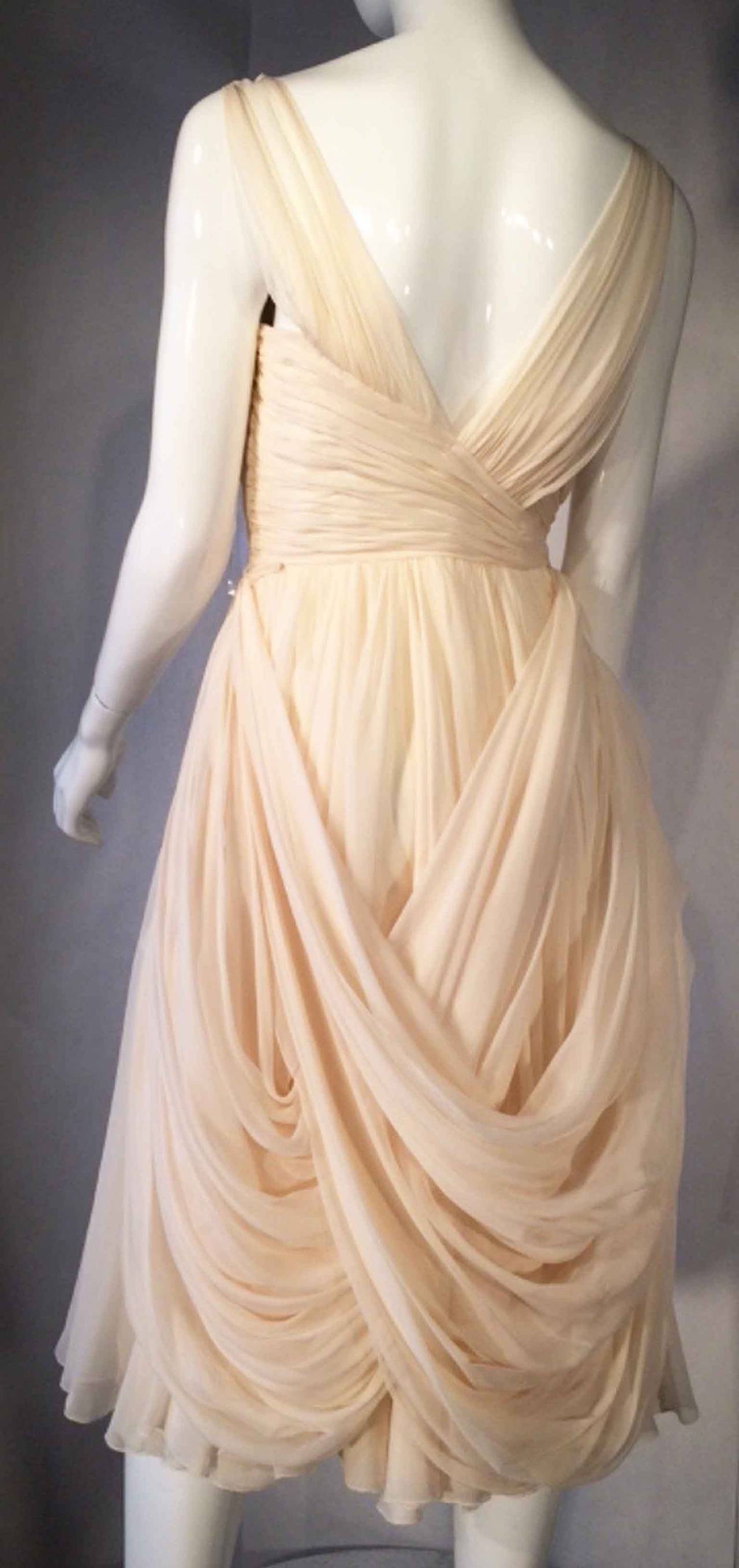 Women's Jean Desses Haute Couture Cocktail Dress 1950s