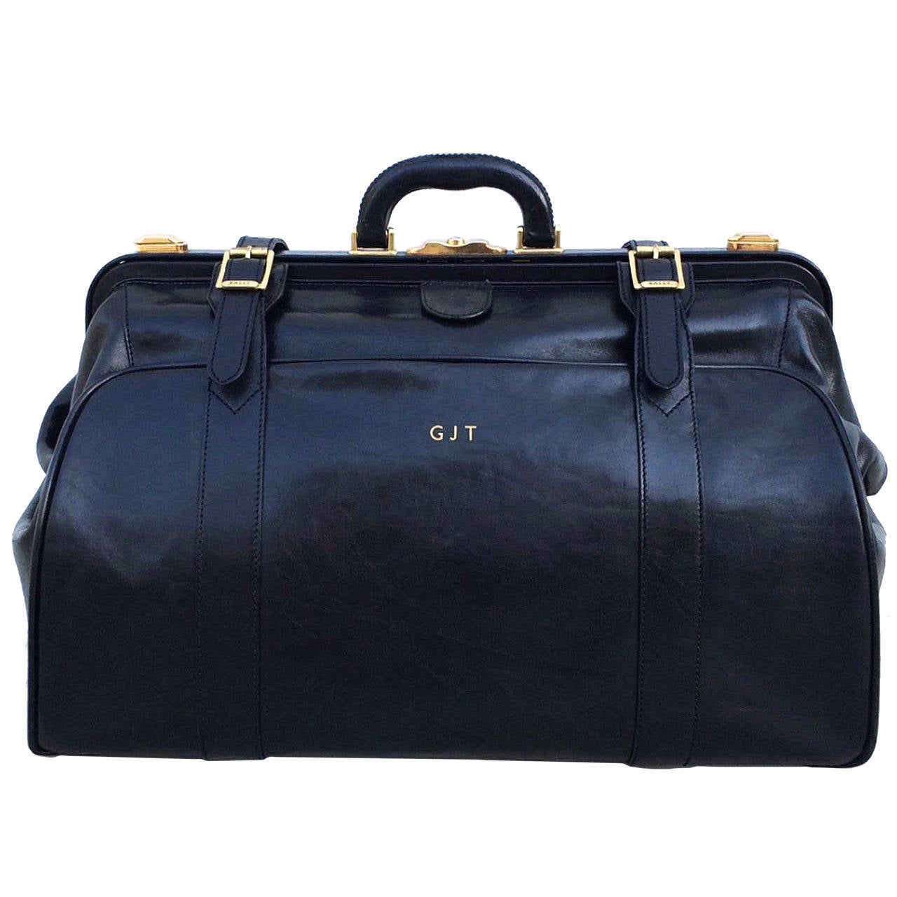 Gents Bally Leather Valise 1970s