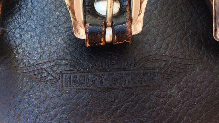 customized harley davidson studded belt