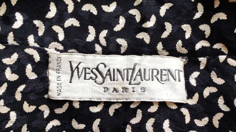 Yves Saint Laurent Haute Couture 1970s 3