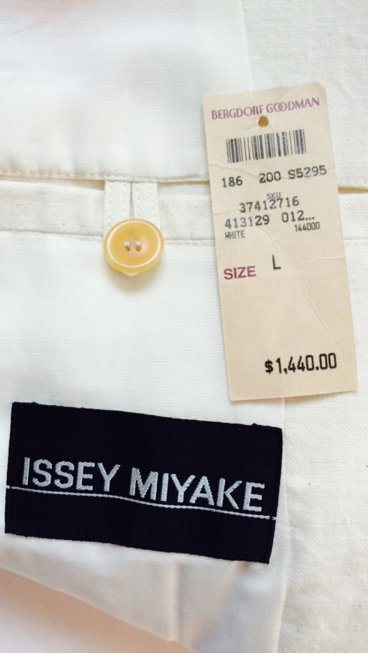 Gents Issey Miyake Cherry Blossom Embroidered Jacket 1990s For Sale 2