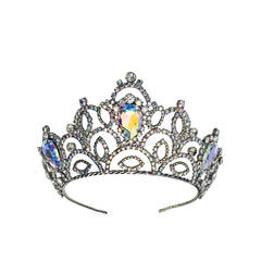 Rare Lawrence Vrba Crystal Tiara Crown