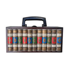 Bibliotheque Theme Handbag 1950s