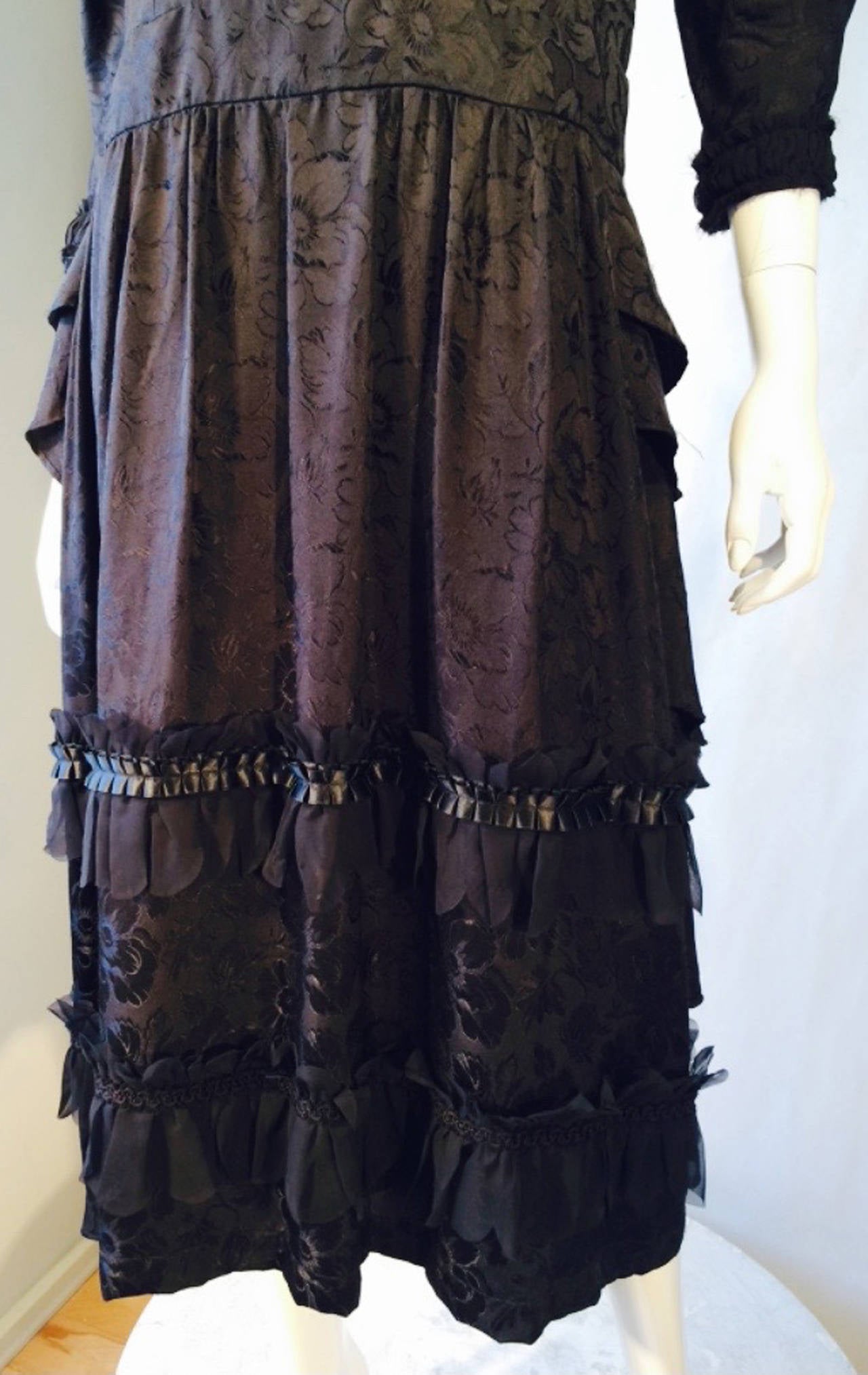 Women's Comme des Garcons Deconstructed Edwardian Style Dress 2006