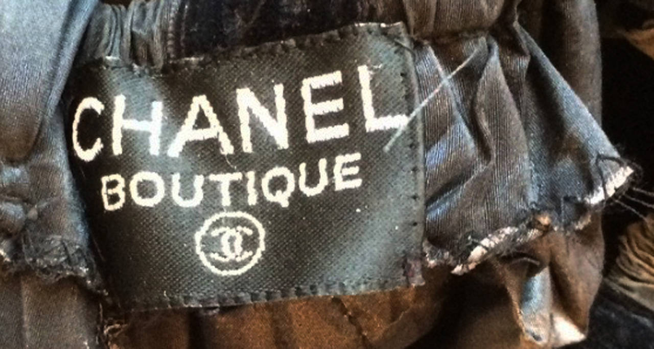 Chanel Haute Couture Gauntlet Pouf Sleeves 1988 1