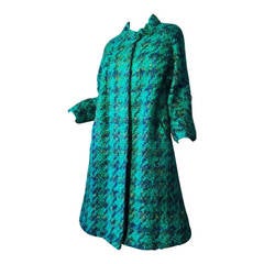 Sybil Connolly Couture Swing Coat 1950s