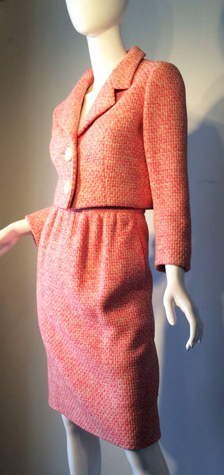 Norman Norell Day Suit ca.1960 In Excellent Condition In Phoenix, AZ