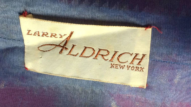 Larry Aldrich Silk Brocade Cocktail 1950s 3