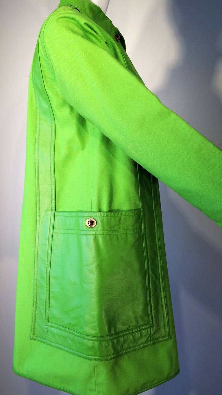 Bonnie Cashin Attached Shoulder Bag Coat 1960s 1
