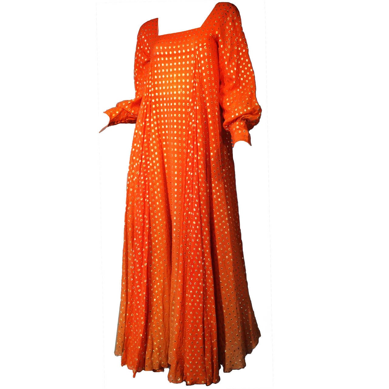 Christian Dior Couture Caftan 1976