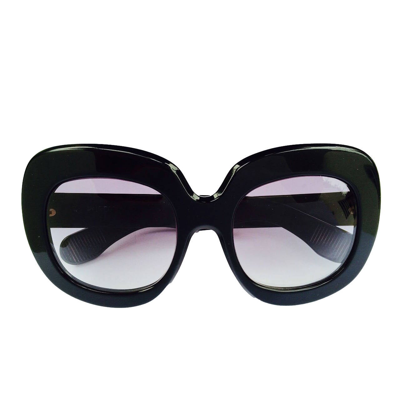 Oversize Lucite Sunglasses 1970s
