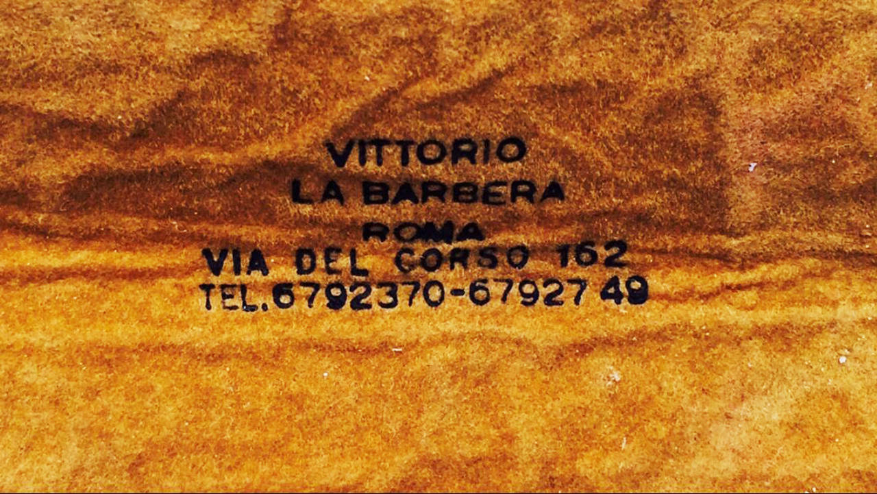 Women's Oversize Vittorio La Barbera Lucite Sunglasses 1970s