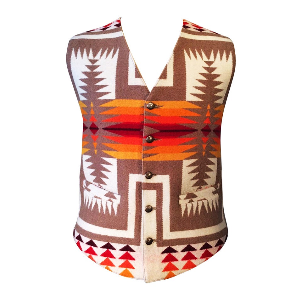 Gents Pendleton Waistcoat 1970s