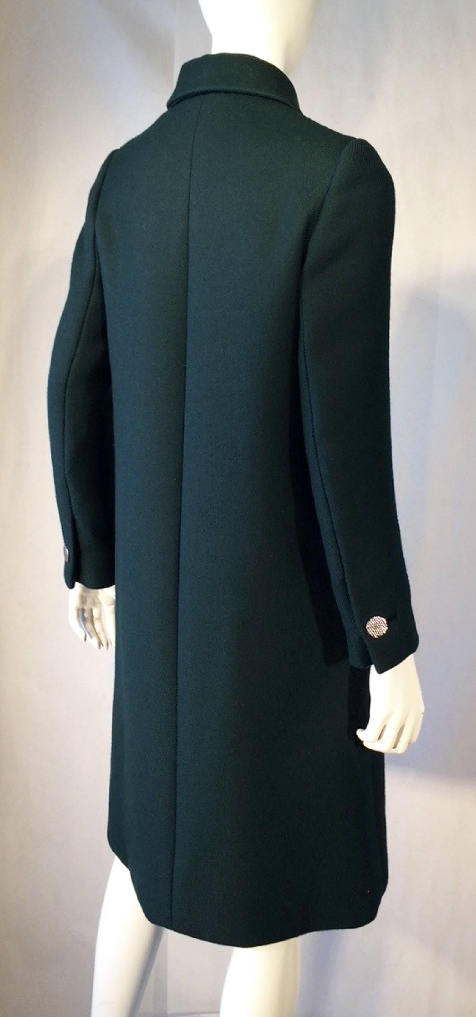 Norman Norell Military Coat, 1960s In Excellent Condition For Sale In Phoenix, AZ