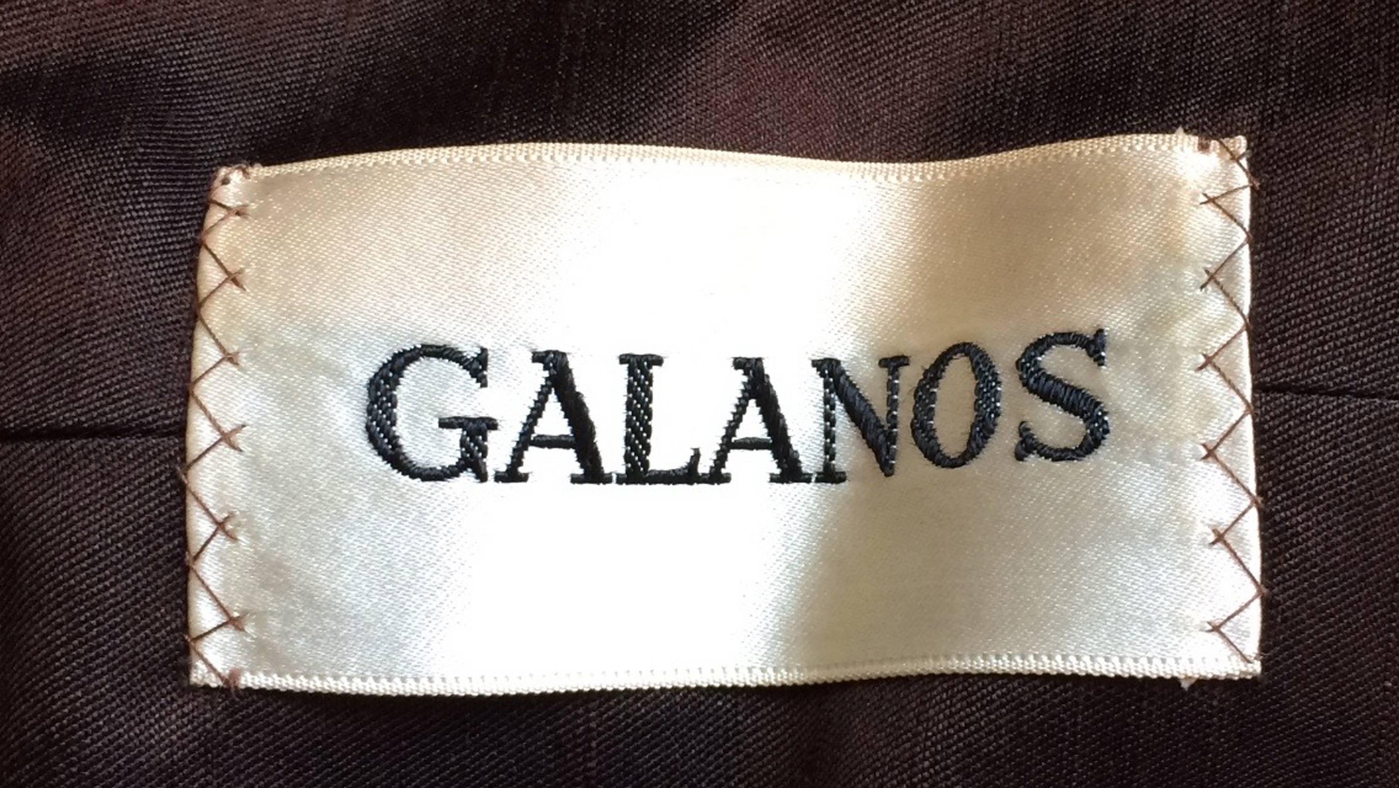 Galanos Mohair Coat 1950s 1
