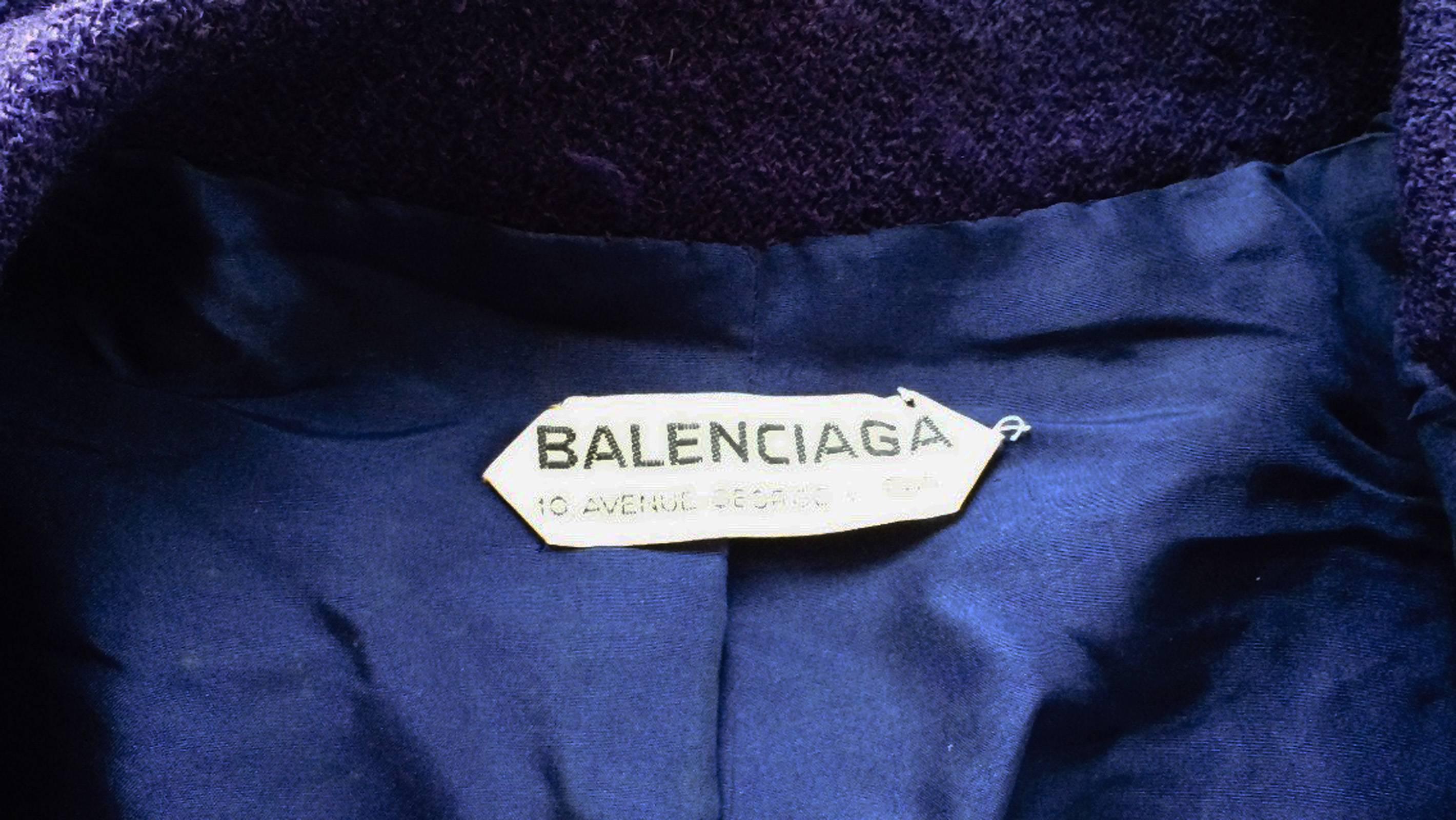 Women's Balenciaga Haute Couture Skirt Suit ca.1957