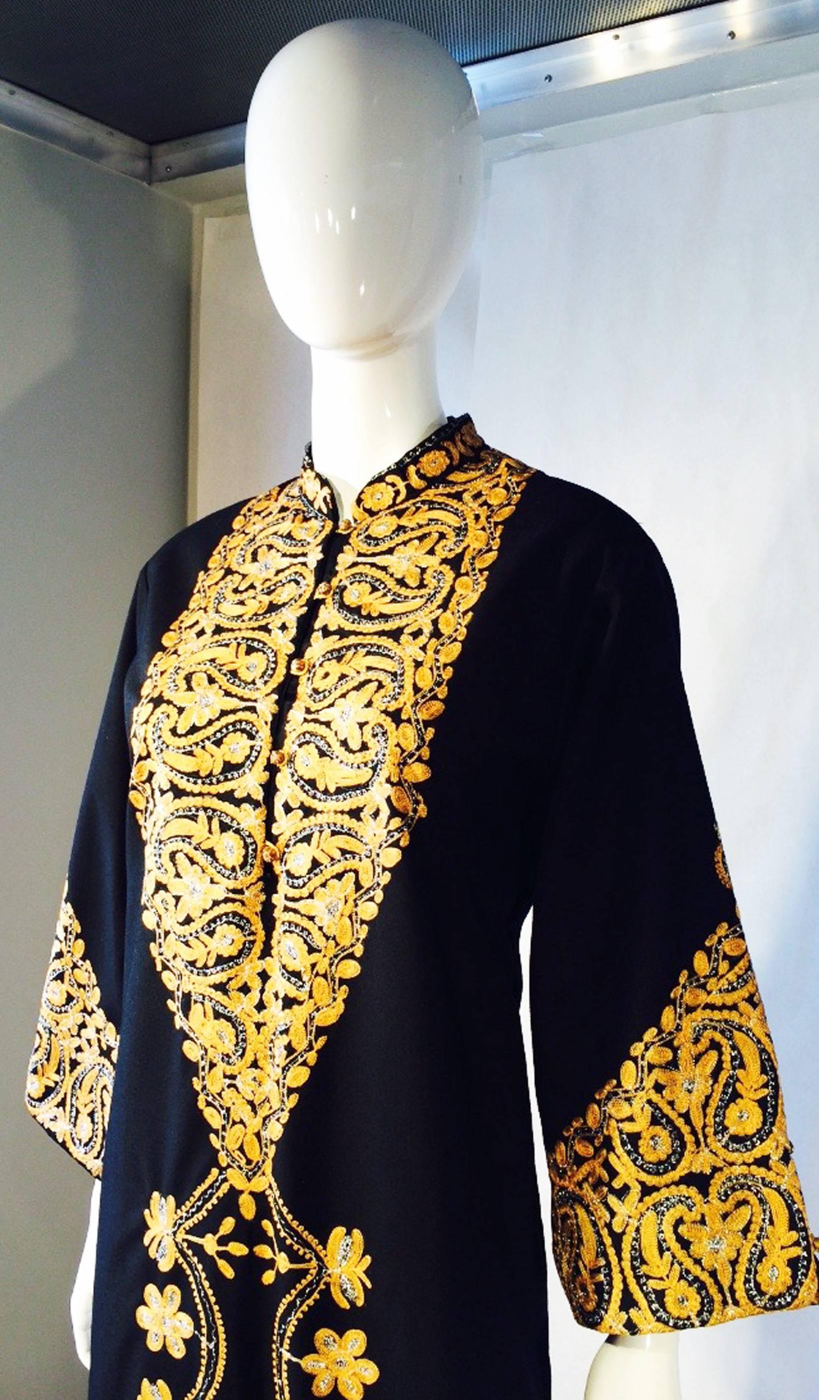 Caftan Presented By King Hassan II of Morocco, Paris 1970 In Excellent Condition In Phoenix, AZ