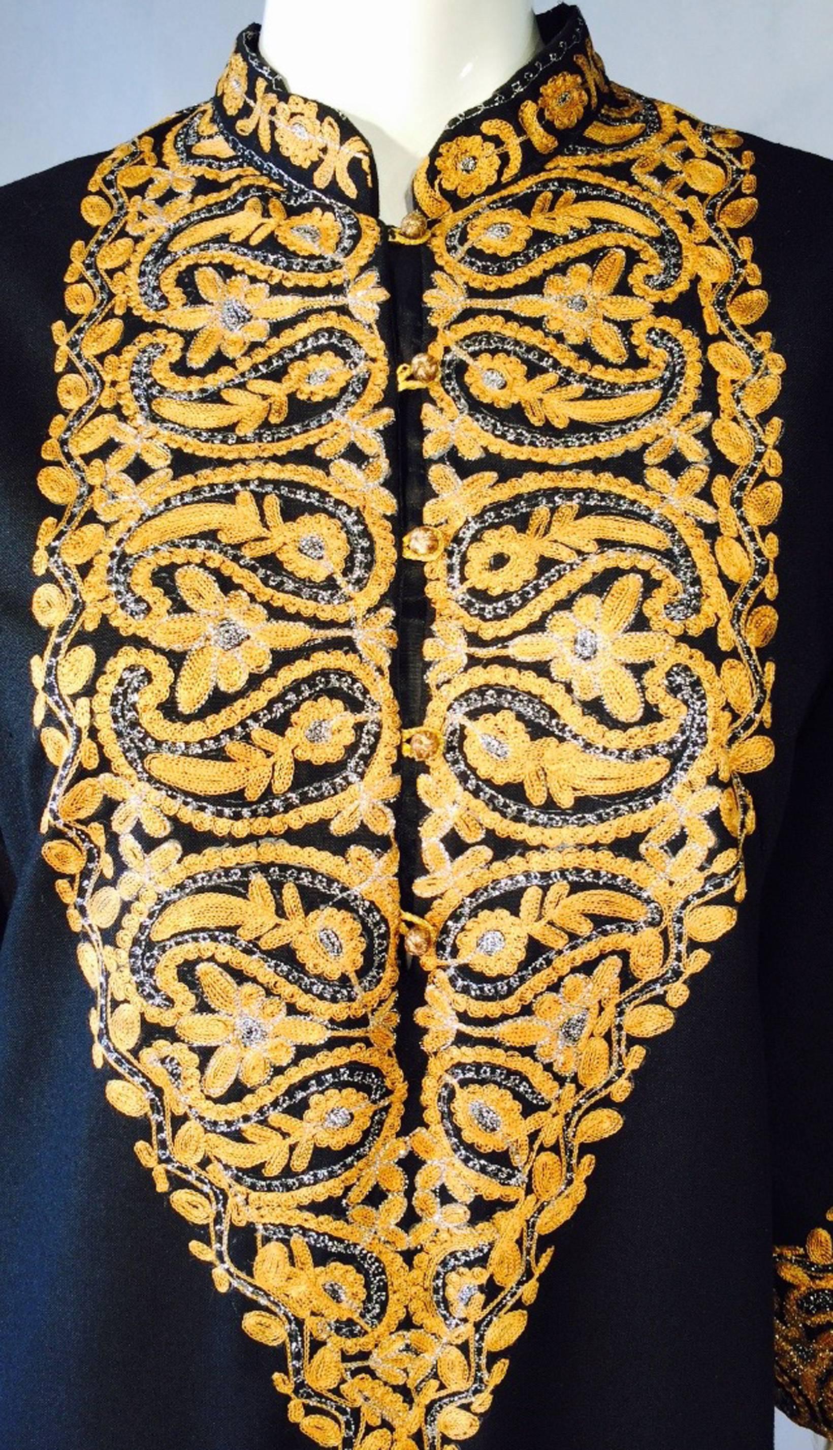 Caftan Presented By King Hassan II of Morocco, Paris 1970 1