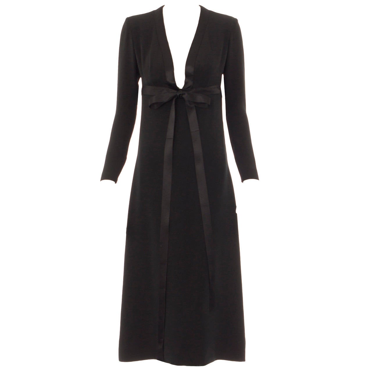 An Yves Saint Laurent Haute Couture Dress, Circa 1970 For Sale