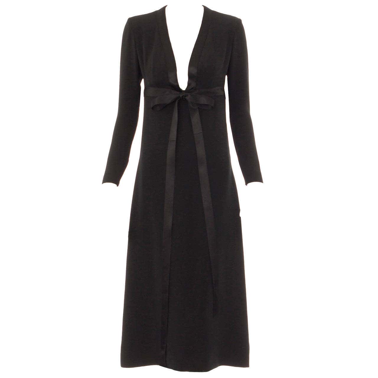An Yves Saint Laurent Haute Couture Dress, Circa 1970 For Sale at 1stDibs