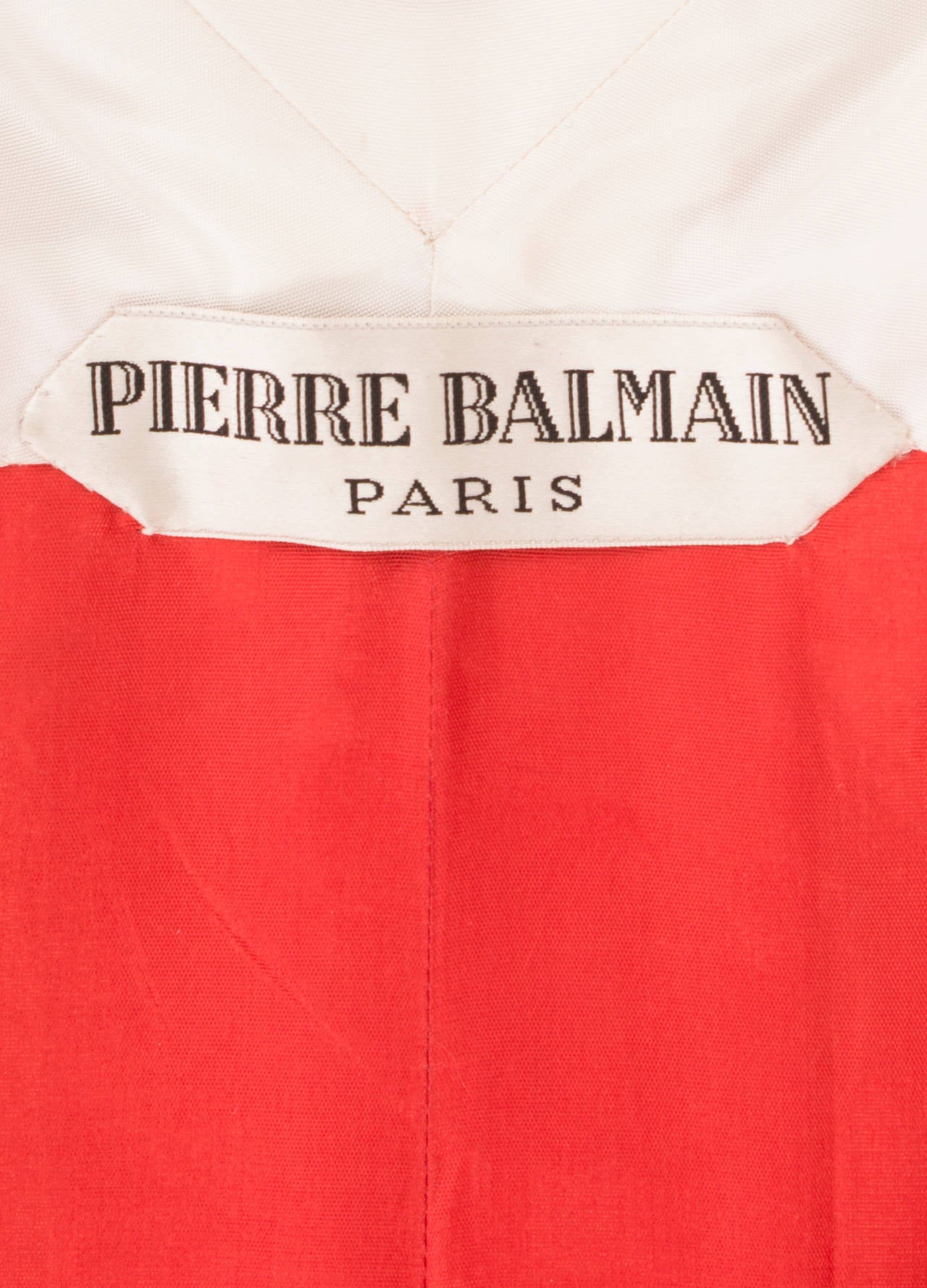 A Pierre Balmain haute couture dress, circa 1969 For Sale 1