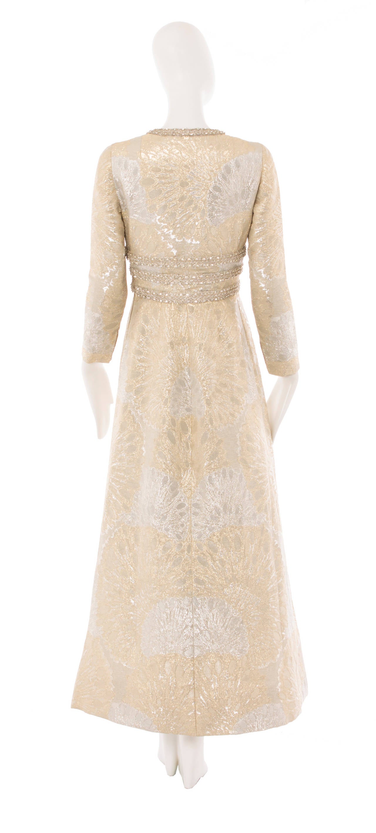 An Yves Saint Laurent Patron Original dress, autumn winter 1969 In Excellent Condition For Sale In London, GB