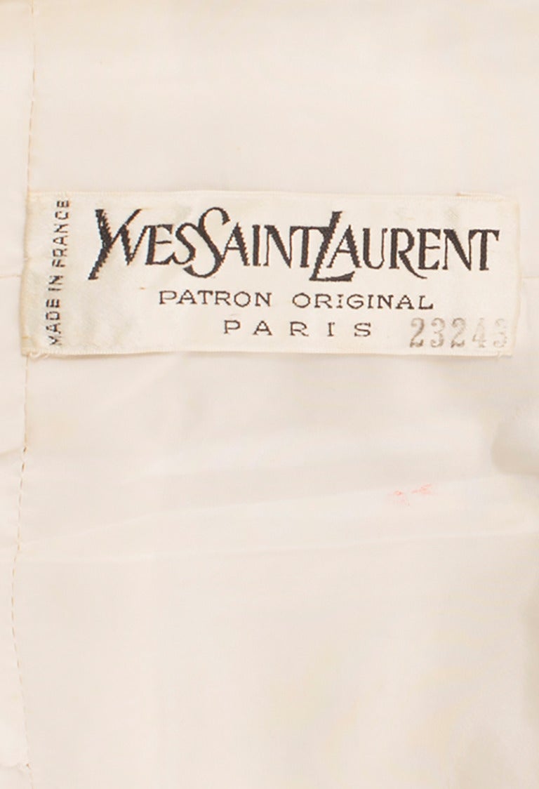 An Yves Saint Laurent Patron Original dress, autumn winter 1969 For Sale 2