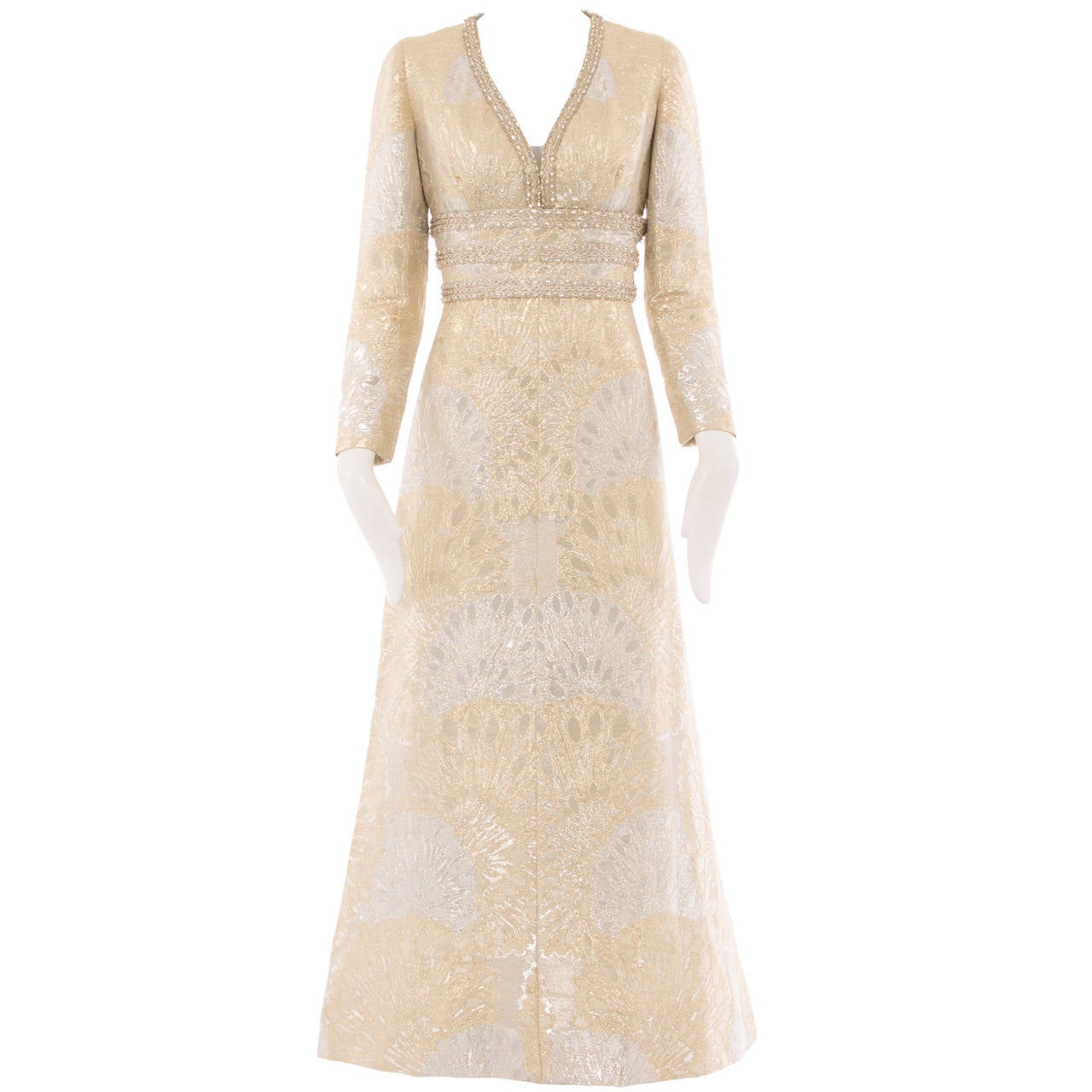 An Yves Saint Laurent Patron Original dress, autumn winter 1969 For Sale