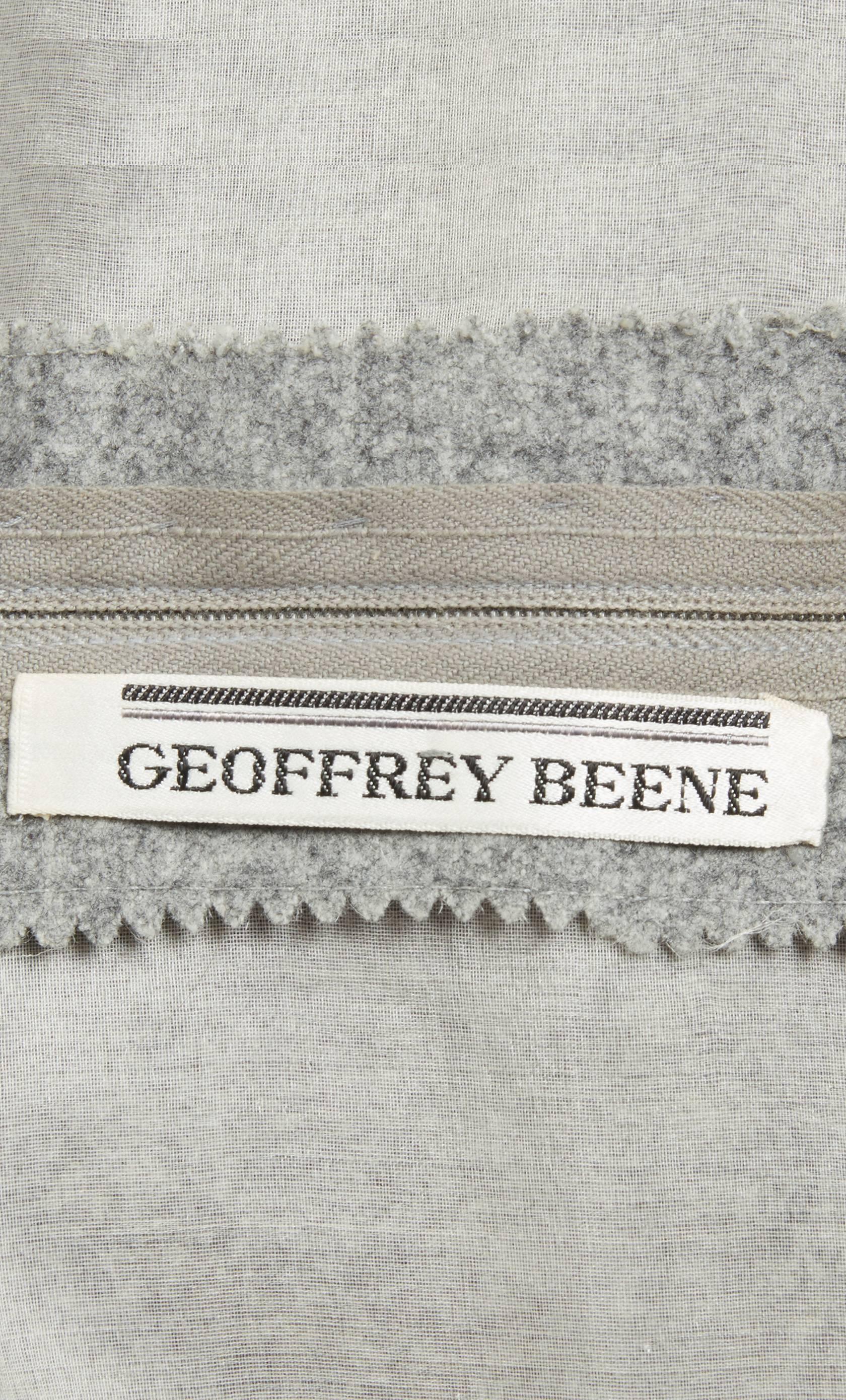 Women's Geoffrey Beene grey dress, circa 1965 For Sale