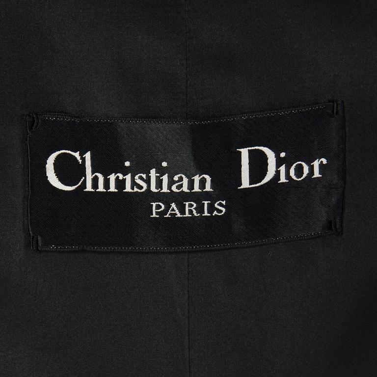 Dior haute couture grey coat, circa 1959 For Sale at 1stDibs