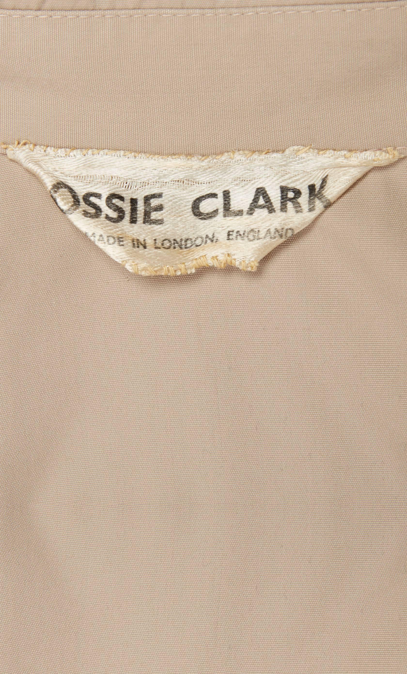 Women's Ossie Clark safari jacket, circa 1968