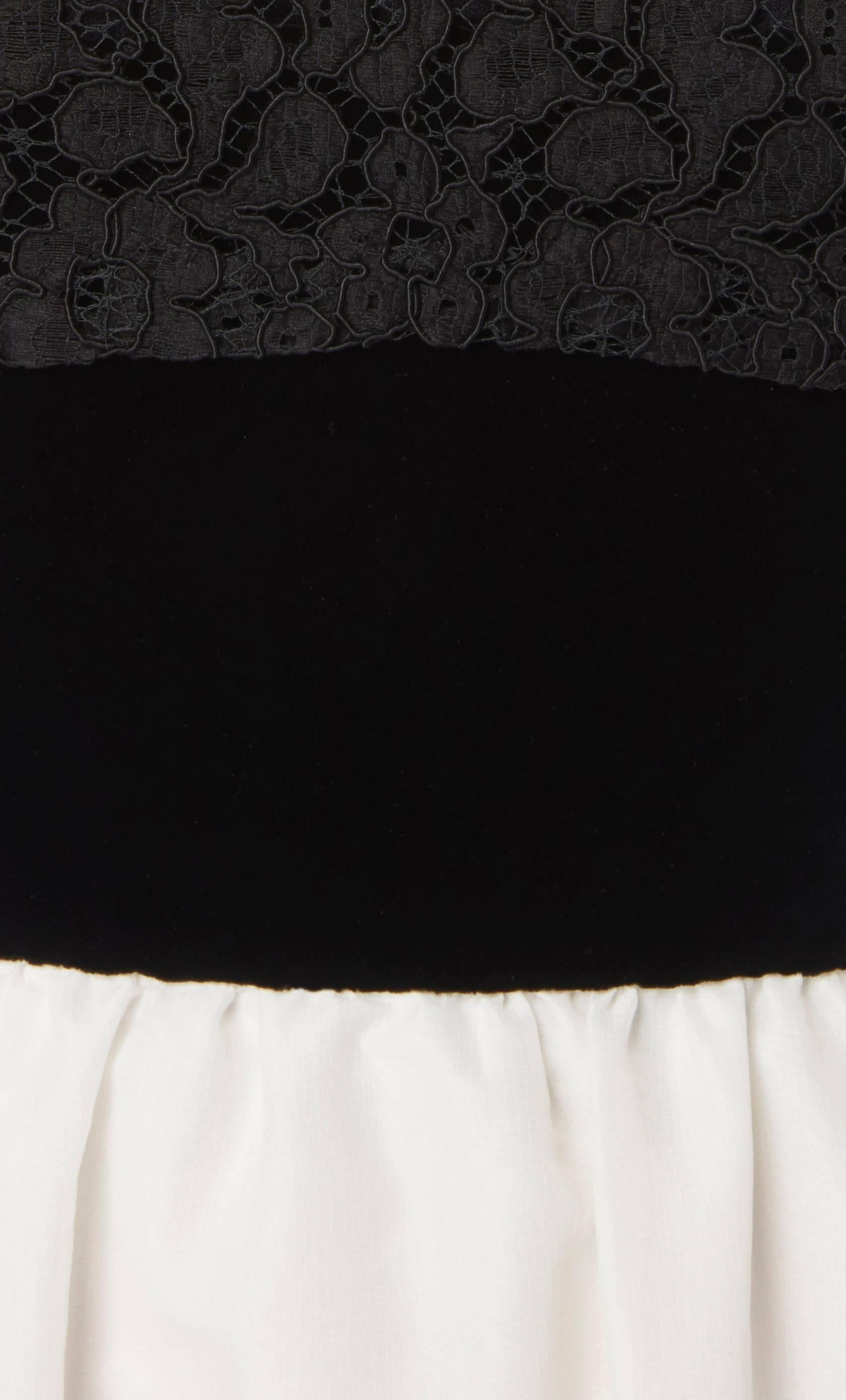 Jacques Heim haute couture black & white dress, circa 1960 In Excellent Condition For Sale In London, GB