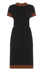 Vintage Pierre Balmain Haute couture black wool dress, circa 1962