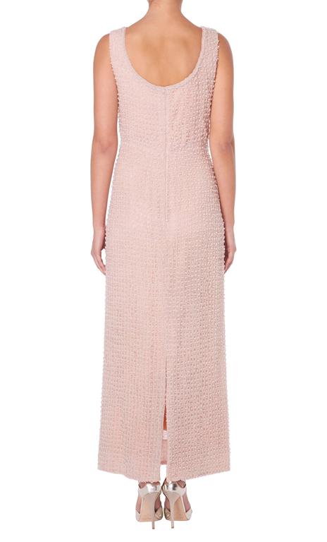 Guy Laroche haute couture pink beaded dress, circa 1960 For Sale at 1stDibs
