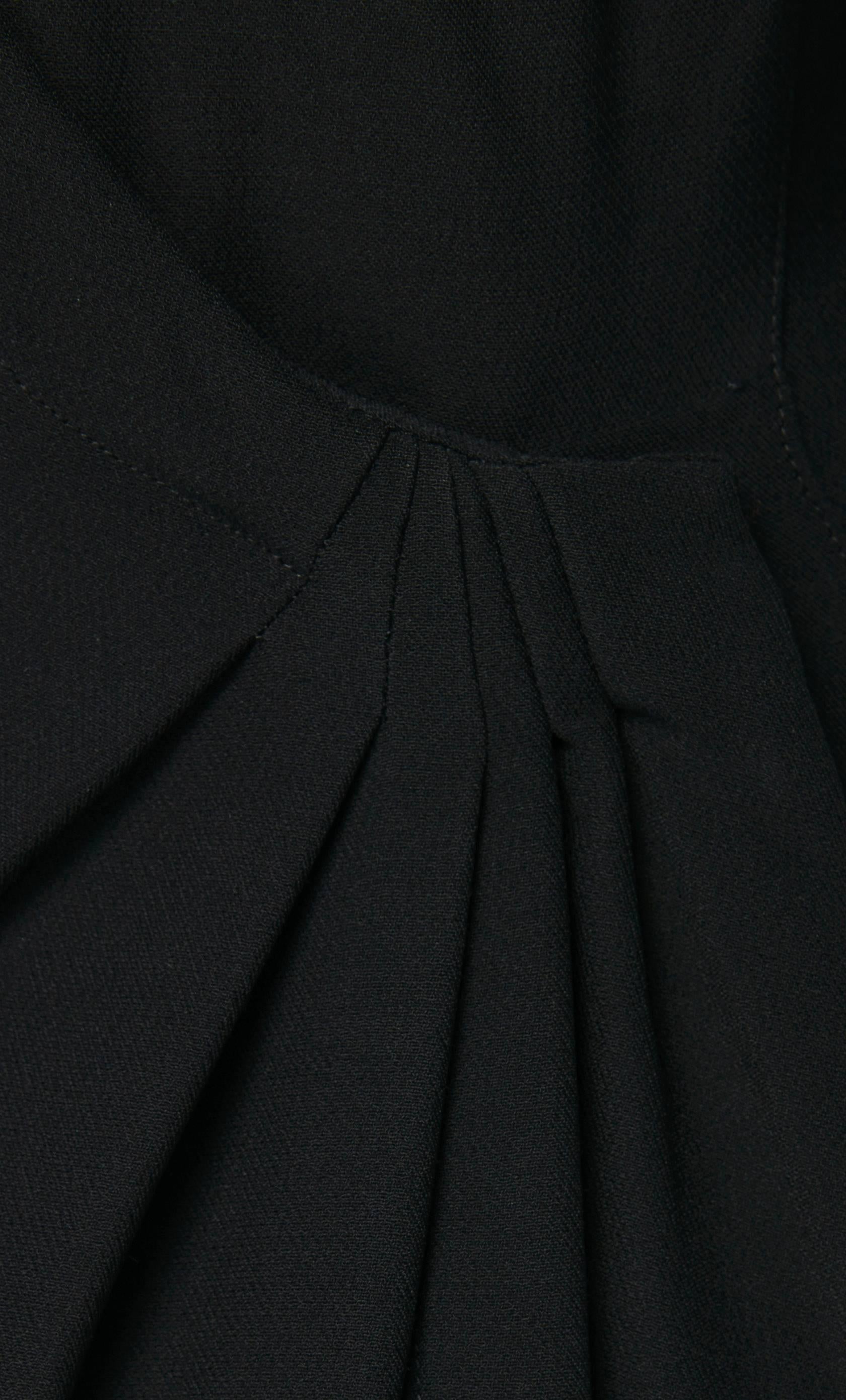 Thierry Mugler black dress, circa 1994 In Good Condition For Sale In London, GB