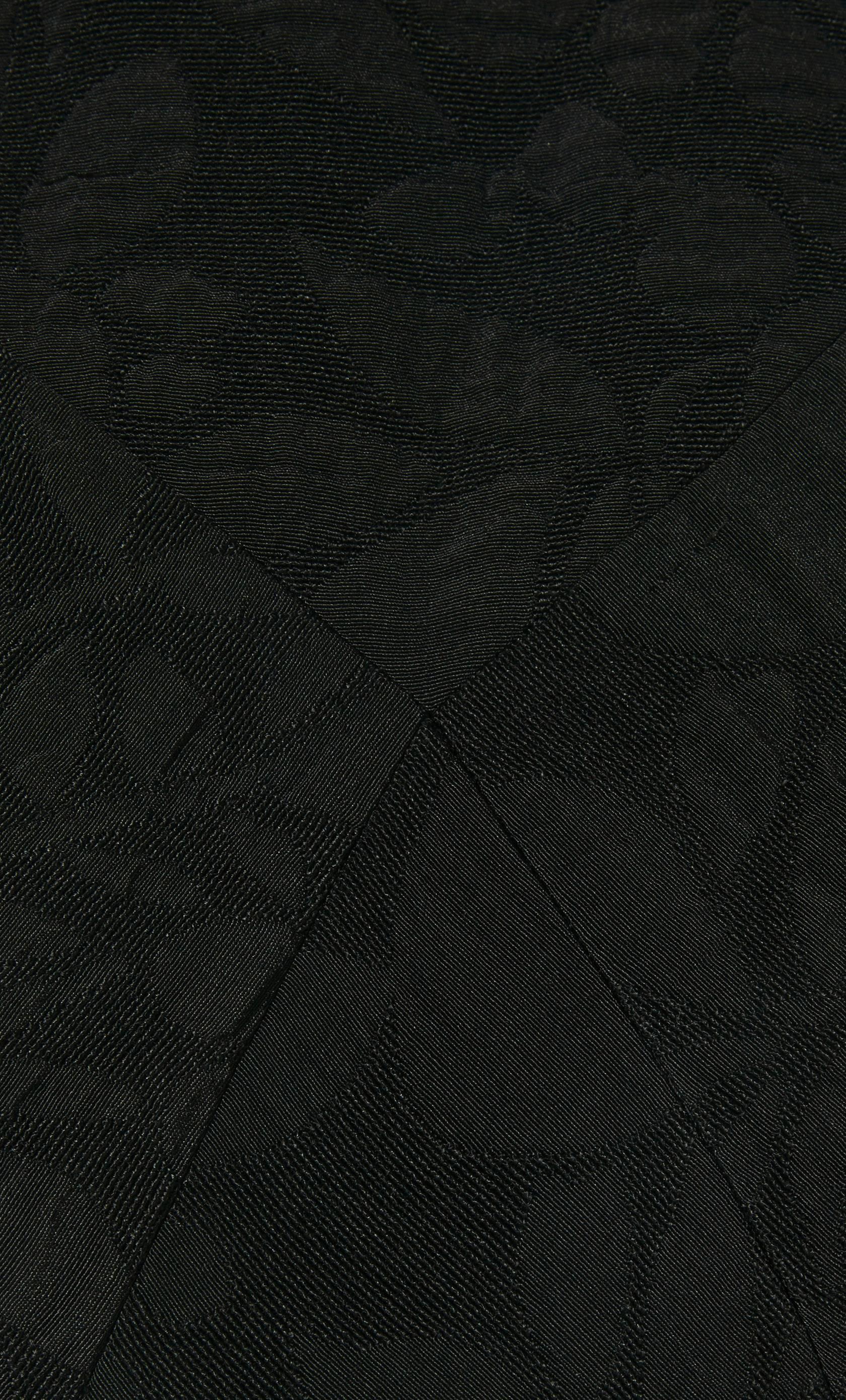 Black Galanos black dress, circa 1968 For Sale