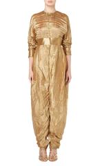 Paco Rabanne haute couture gold jumpsuit & cape, Spring/Summer 1994