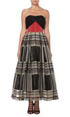 Pierre Balmain haute couture black & pink dress, circa 1955