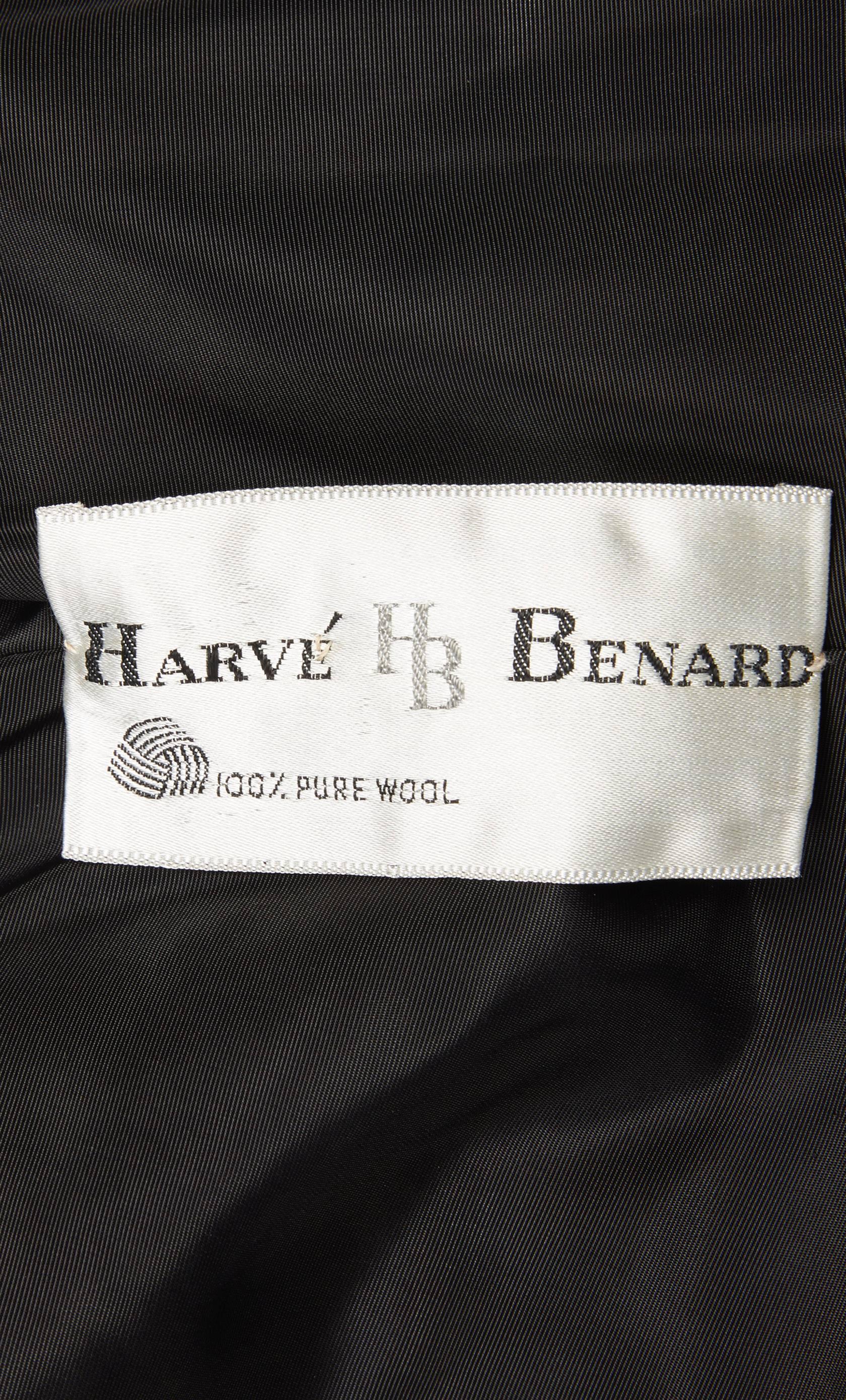 Black Harve Bernard black coat, circa 1968