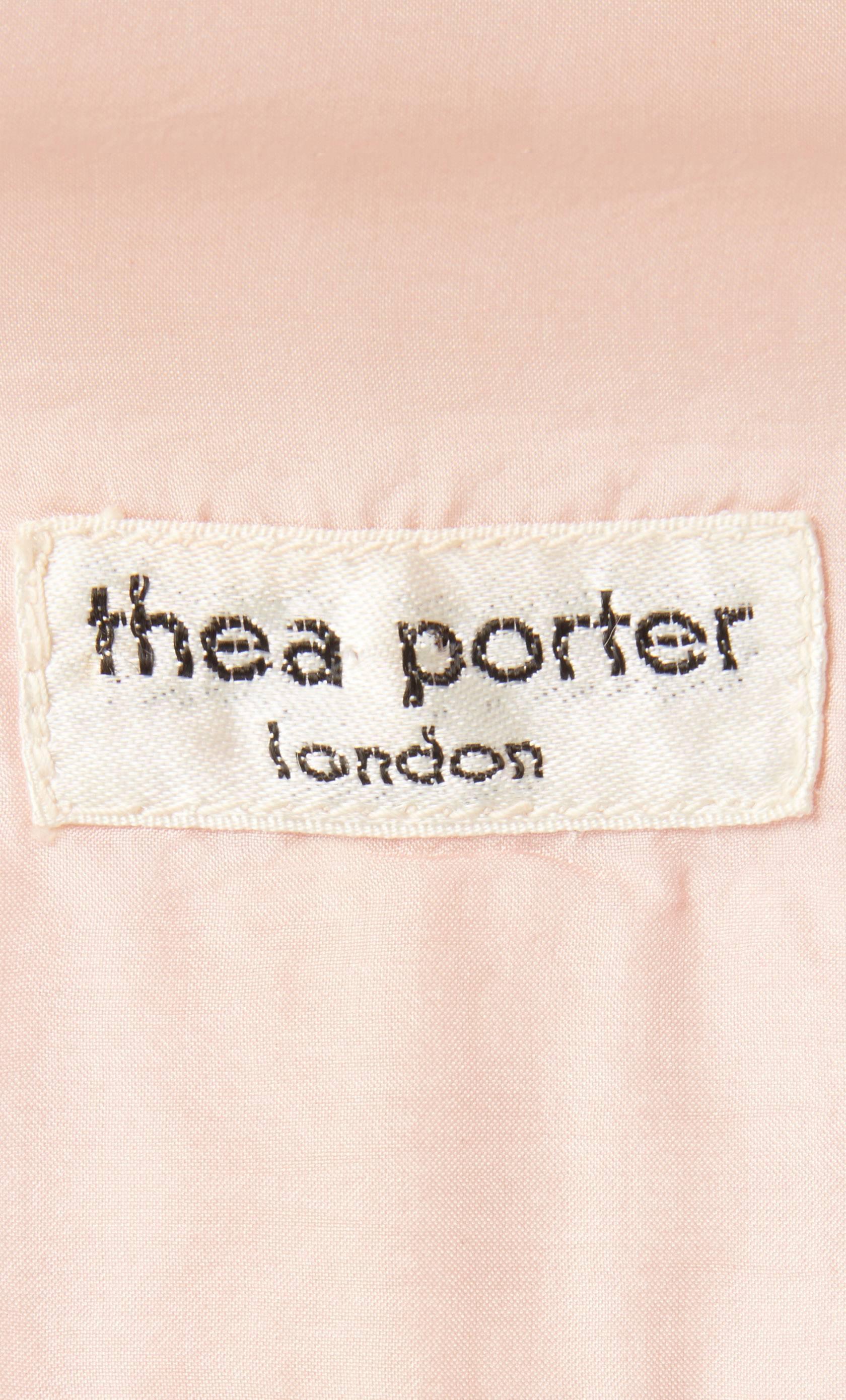 Thea Porter couture ivory waistcoat, circa 1968 1