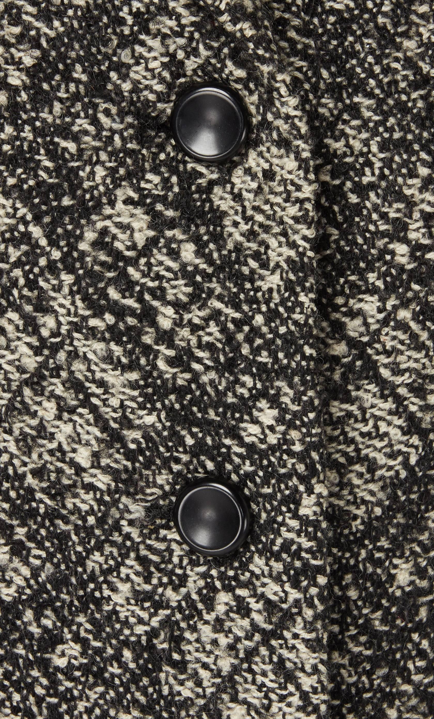 Women's Yves Saint Laurent haute couture grey tartan jacket, circa 1964