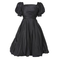 Ceil Chapman black dress, circa 1958
