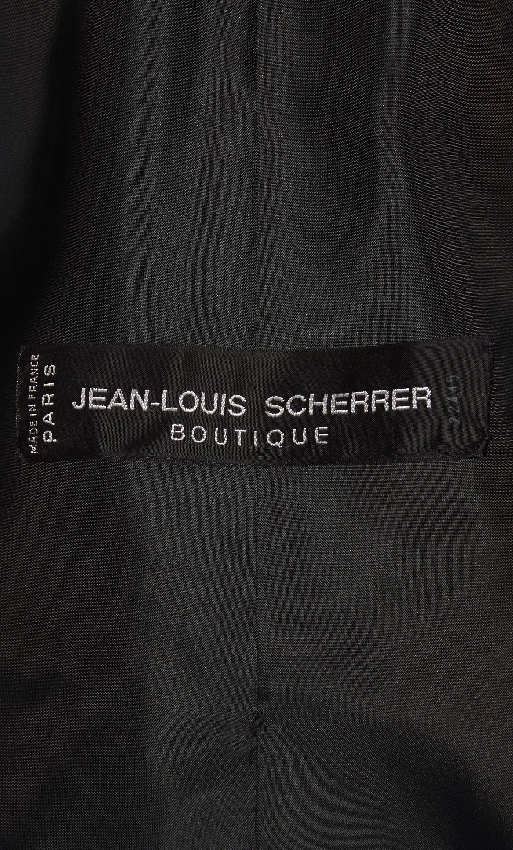 Women's Jean-Louis Scherrer gold jacket, circa 1986 For Sale