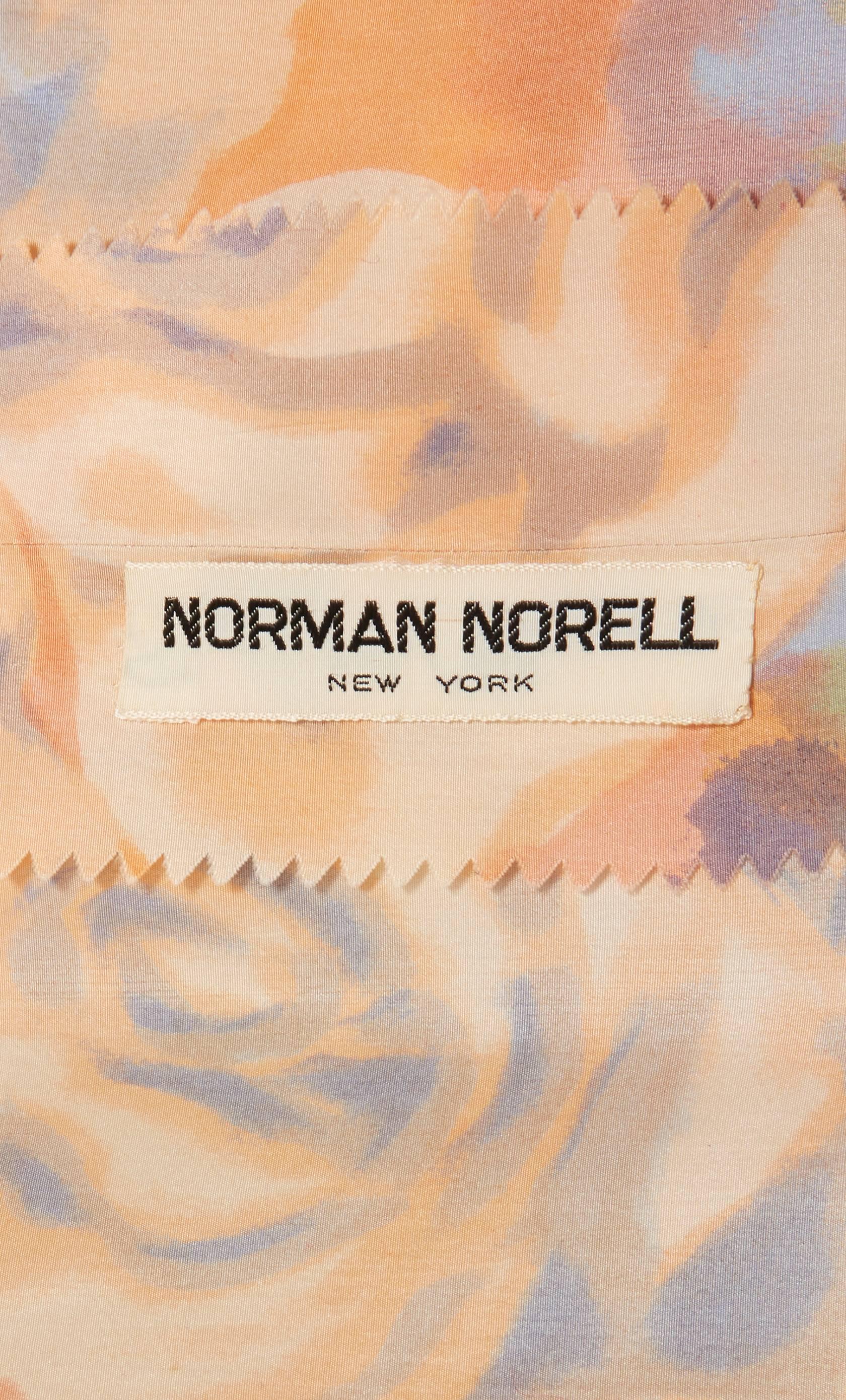 Women's Norman Norell Multicoloured dress, circa 1965 For Sale