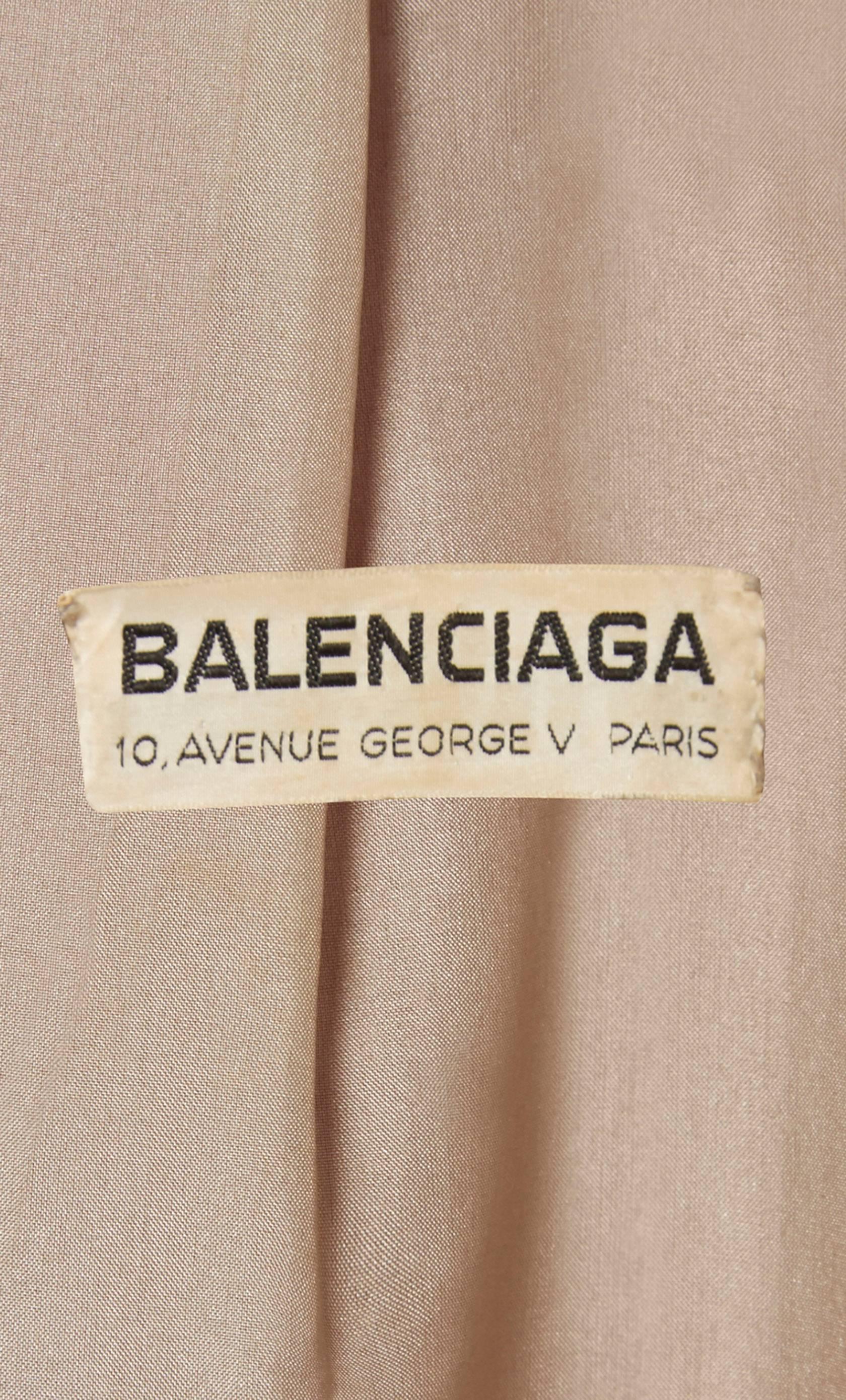 Women's Balenciaga haute couture pink skirt suit, circa 1956