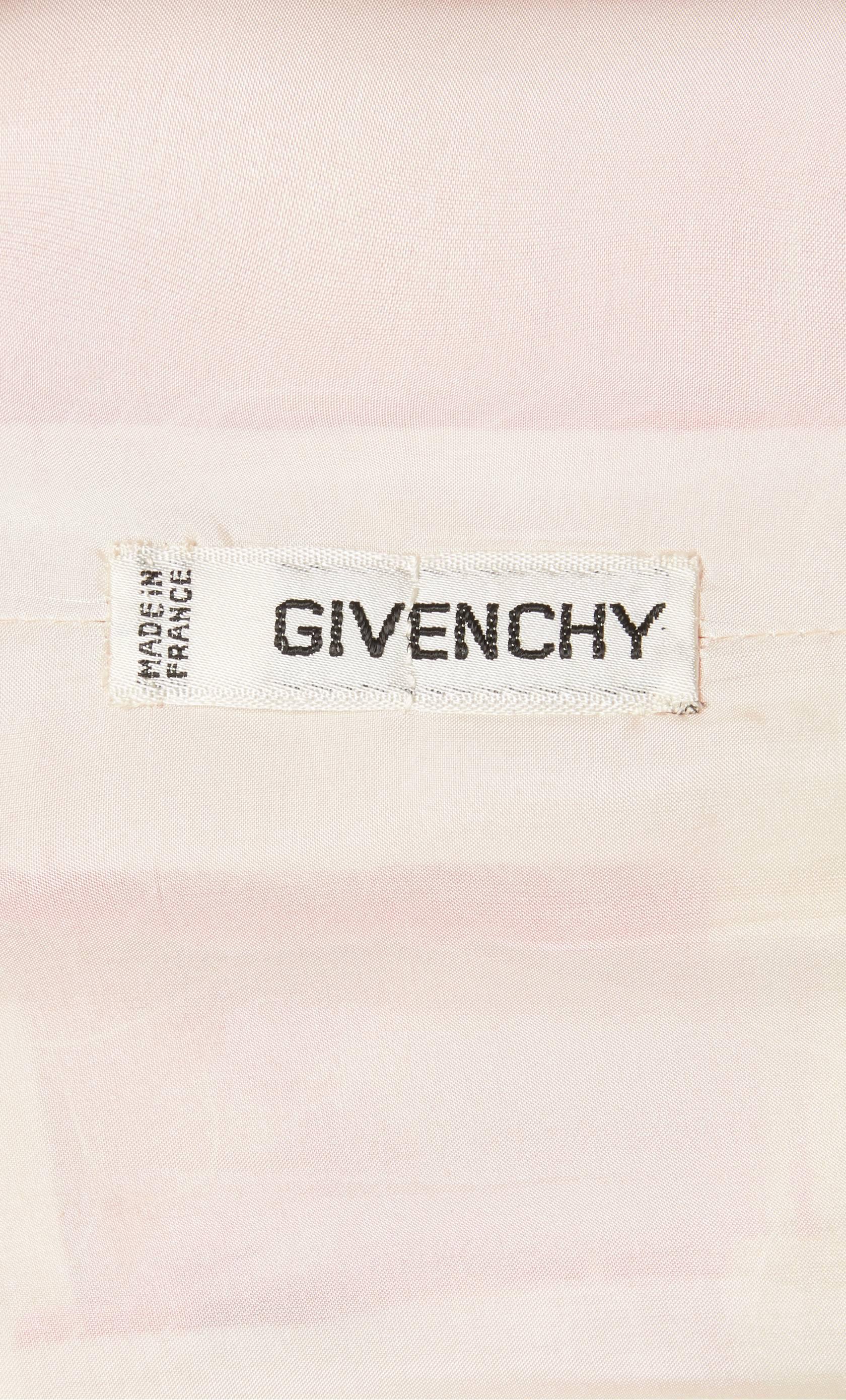 Women's Givenchy haute couture multicoloured maxi dress, circa 1966 For Sale
